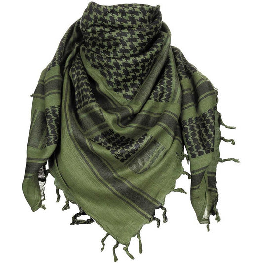Arafatka chusta ochronna MFH Shemagh - Olive/Black