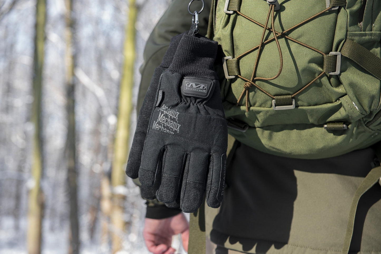 Rękawice taktyczne Mechanix Wear ColdWork Canvas Utility - Black