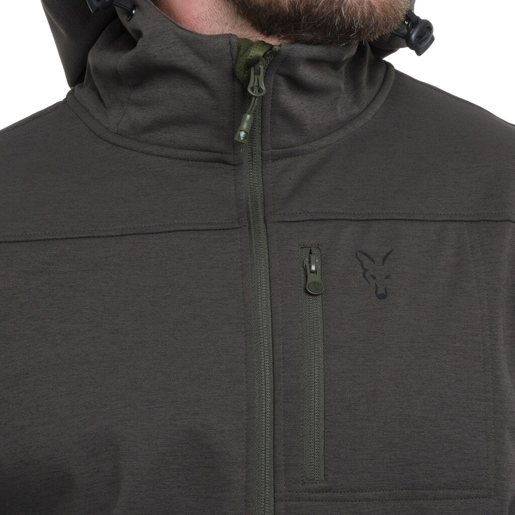 Kurtka FOX Softshell - Green/Black