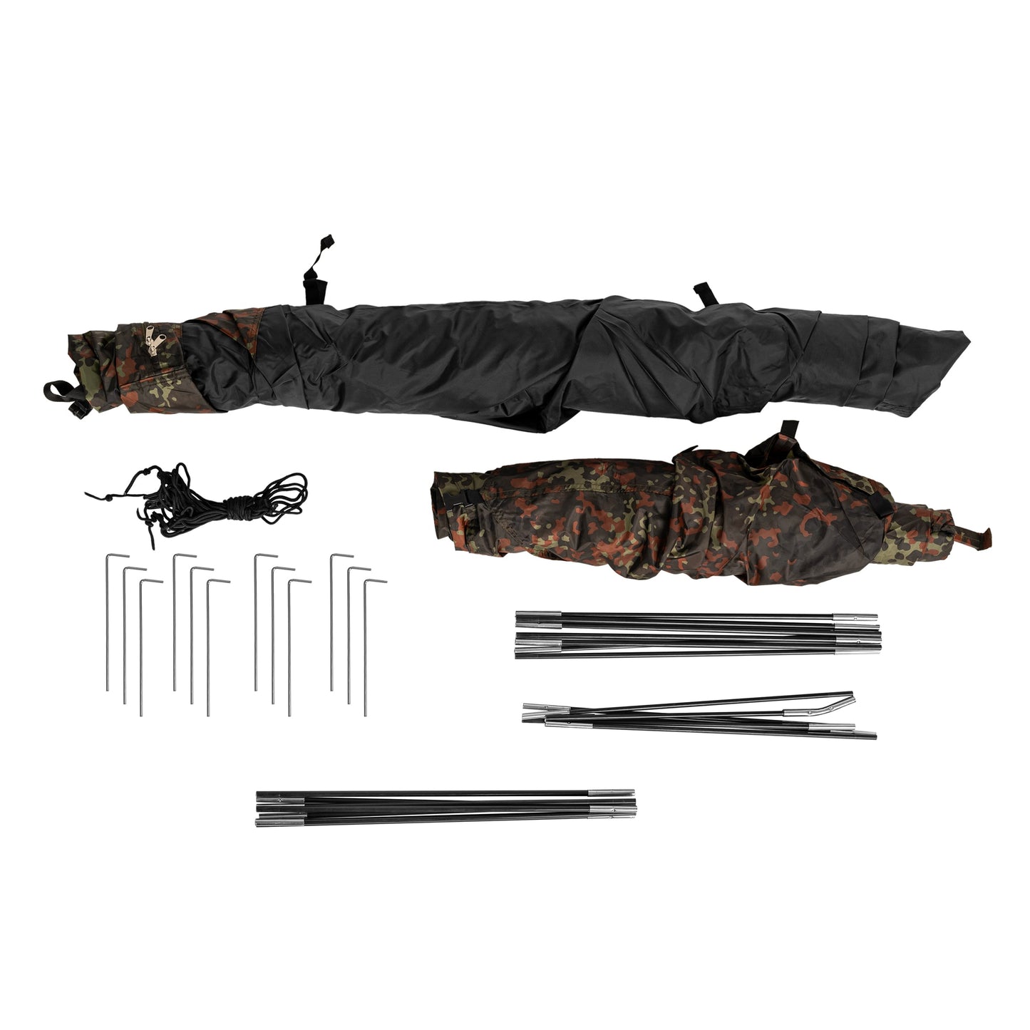 Namiot 1-osobowy norka Mil-Tec Recom - Flecktarn