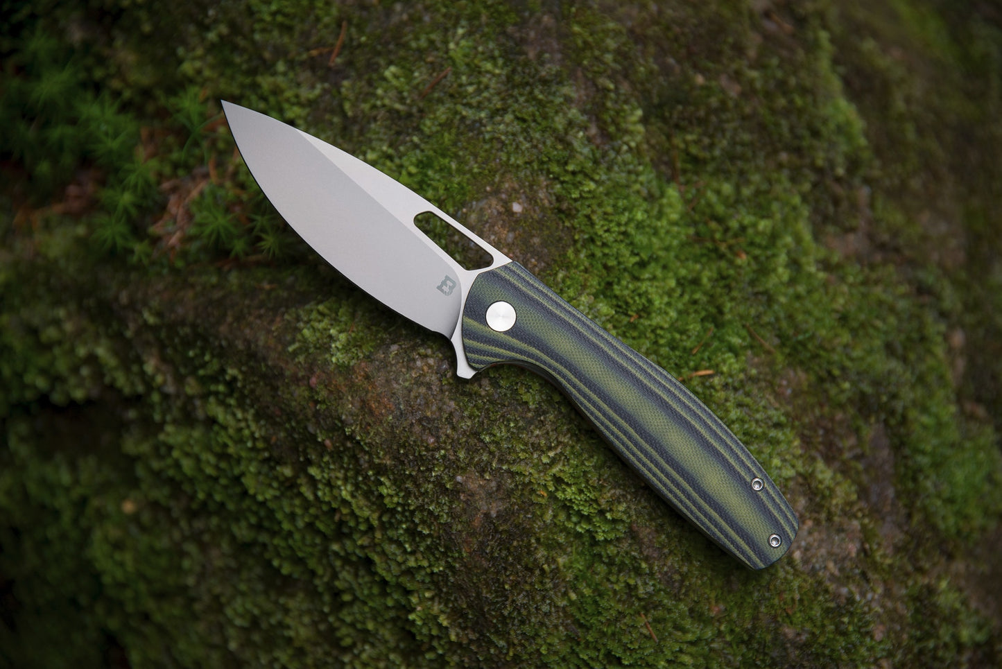 Nóż składany Badger Outdoor D2 Gecko