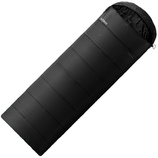 Śpiwór Alpinus Warm 1800 Czarny - prawy