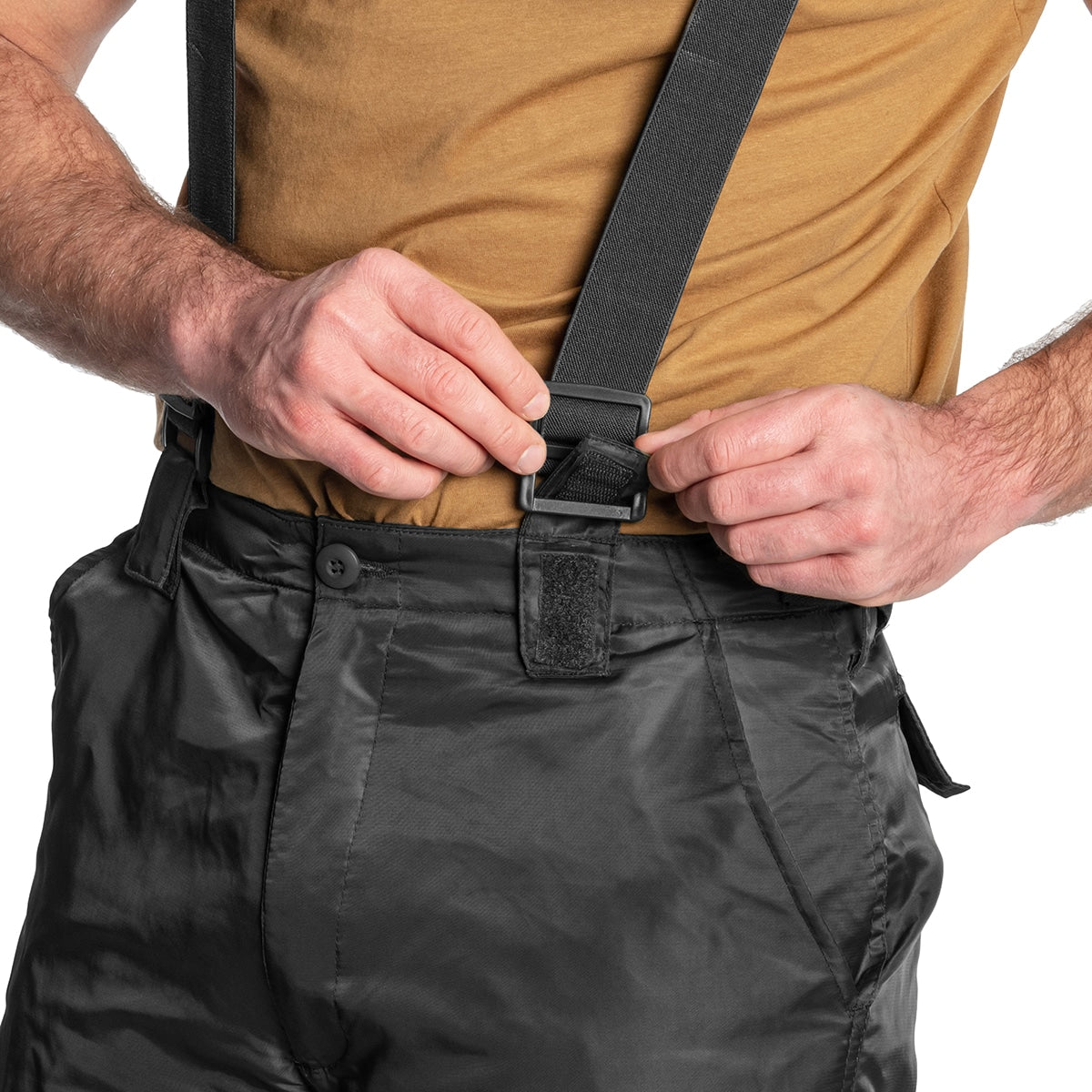 Spodnie ocieplane Brandit Thermo Pants Next Generation - Black