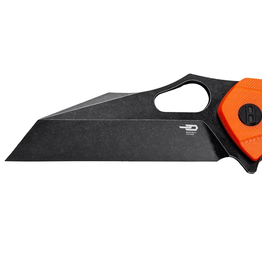 Nóż składany Bestech Knives Operator Black Stonewash - Orange