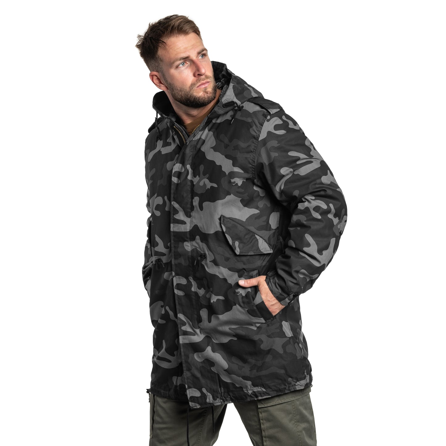 Kurtka Brandit US M51 Parka - Dark Camo