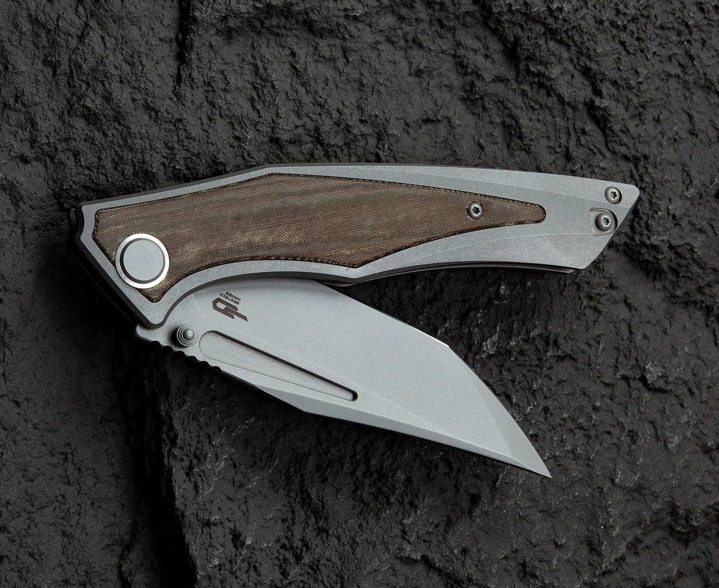 Nóż składany Bestech Knives Togatta - Dark Grey