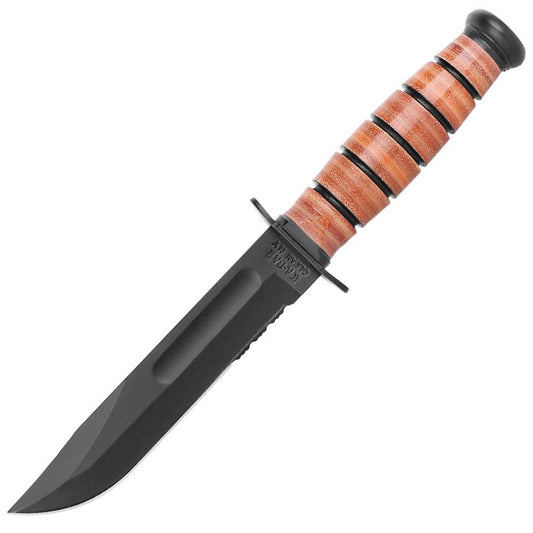 Nóż Ka-Bar Short USMC Serrated 1252