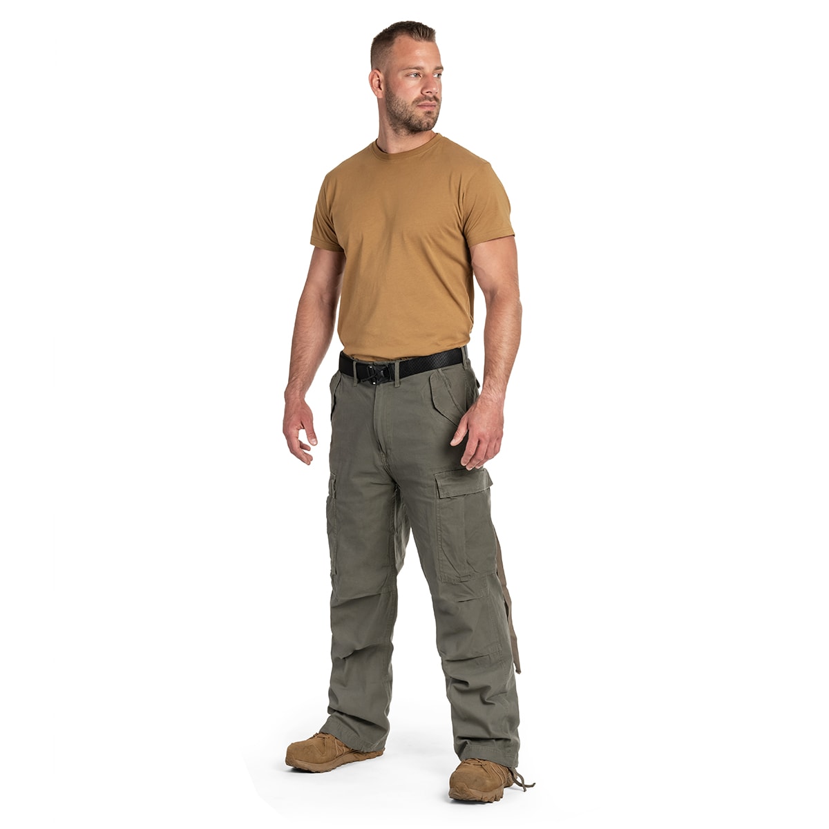 Spodnie wojskowe Brandit M65 Vintage - Olive
