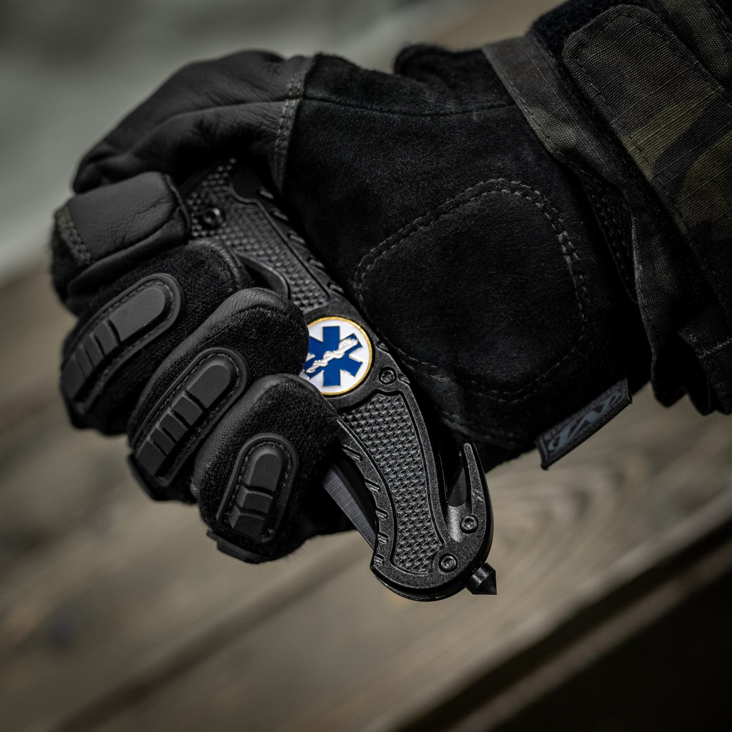 Nóż składany ratowniczy Mil-Tec Rescue Black