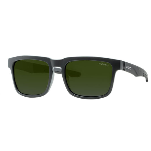 Okulary przeciwsłoneczne OPC Lifestyle California Matt Graphite Green z polaryzacją