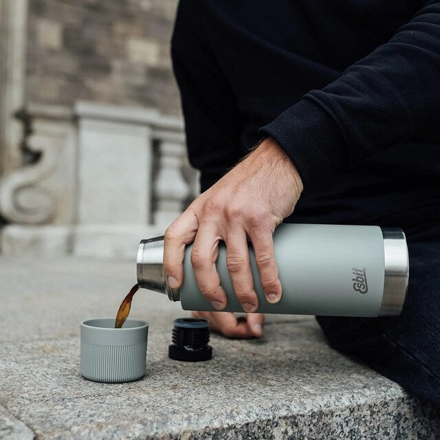 Termos Esbit Sculptor Vacuum Flask 1 l - Stone Grey