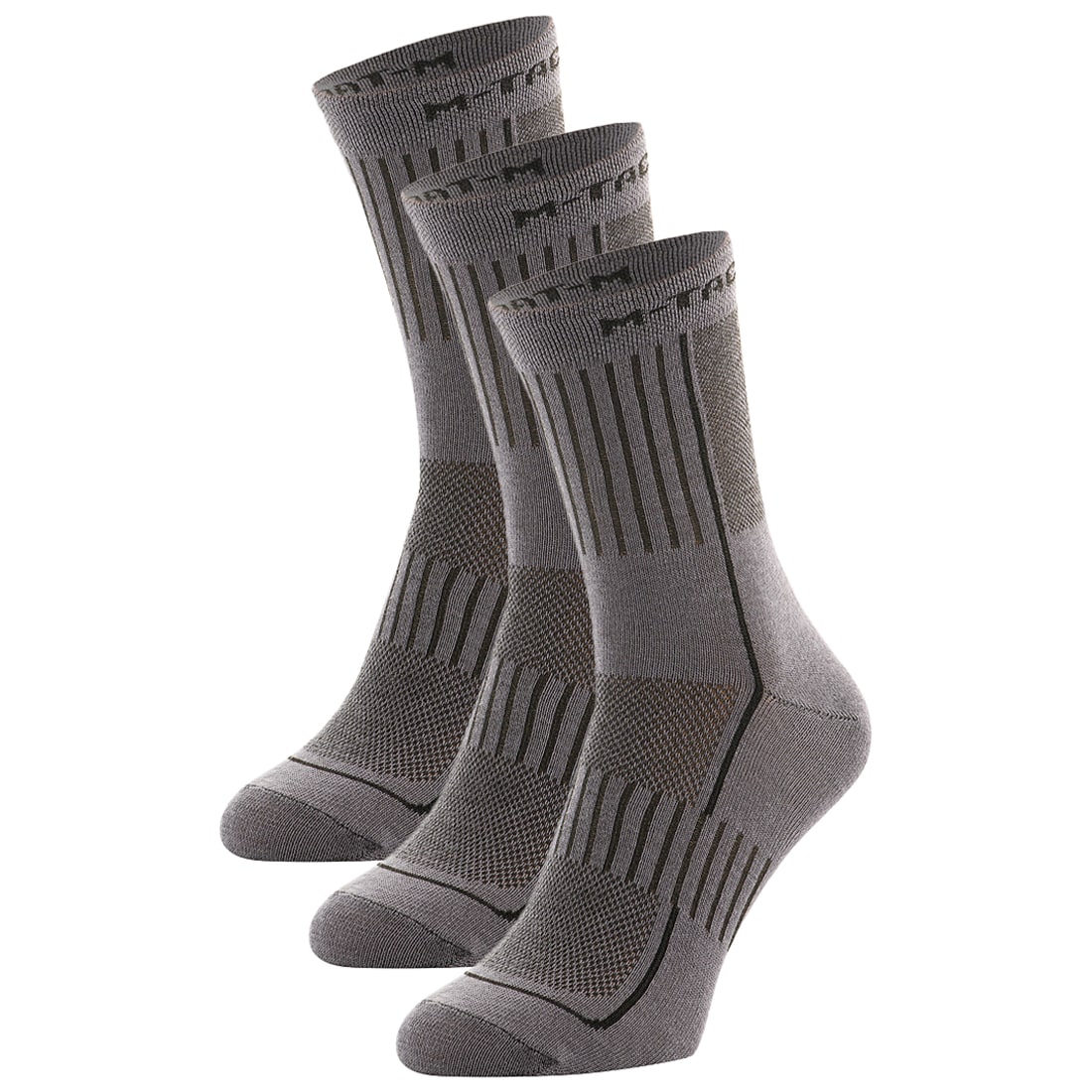 Skarpety M-Tac Mk.3 Dark Grey - 3 pary