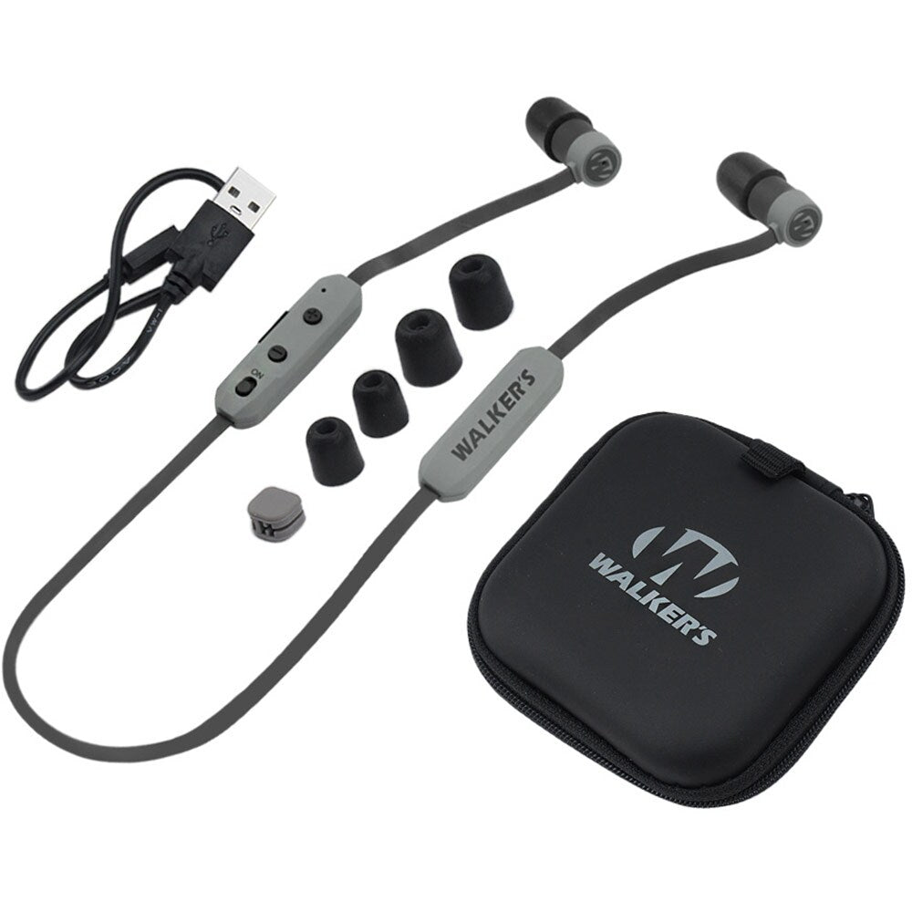 Ochronniki słuchu aktywne Walker's Rope Hearing Enhancer - Olive