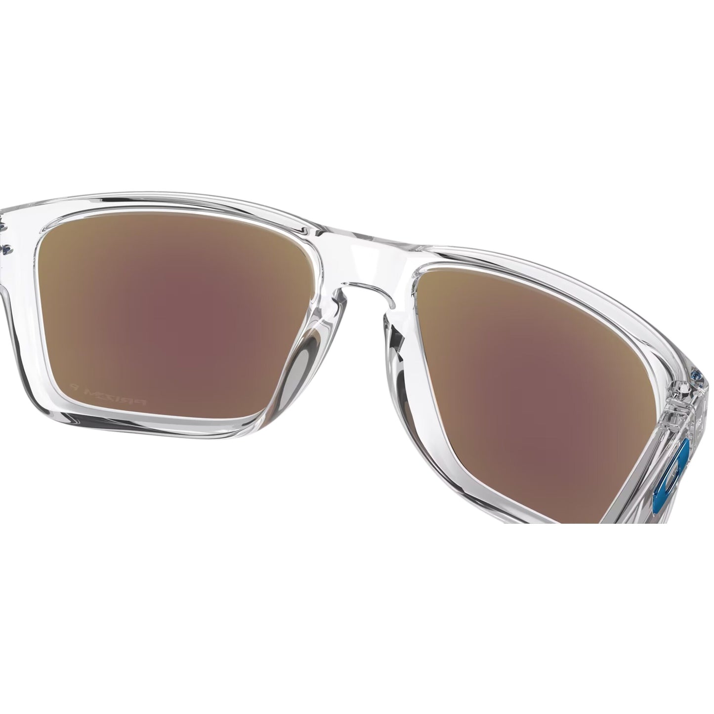 Okulary przeciwsłoneczne Oakley Holbrook XL - Polished Clear Frame/Prizm Sapphire Polarized Lenses