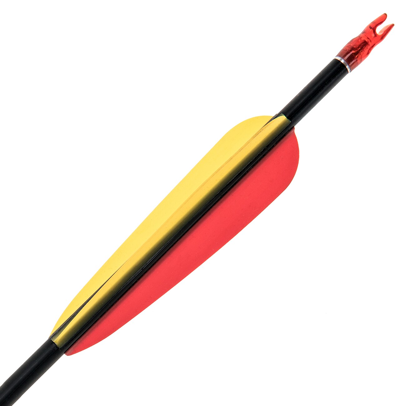Strzała aluminiowa Poe Lang 30" 6,75 mm Black - zestaw 3 szt.