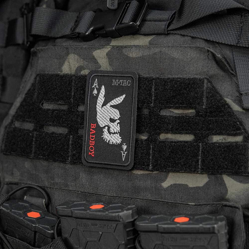 Naszywka M-Tac Karta Bad Boy - Black