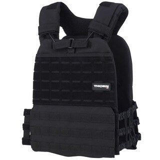 Kamizelka obciążeniowa Thorn+Fit Tactic 10,36 lb / 4,7 kg - Black