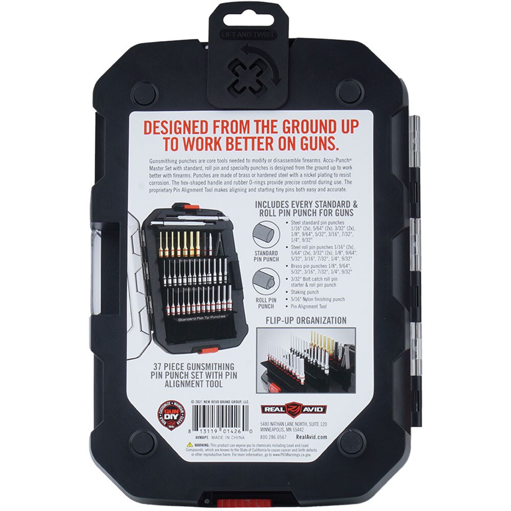 Zestaw wybijaków Real Avid Accu-Punch Master Set