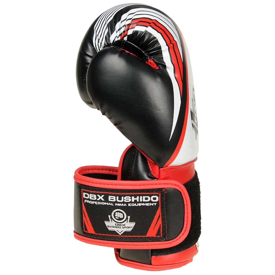 Rękawice bokserskie dziecięce DBX Bushido ARB-407v2 6 oz - Czarne/Czerwone