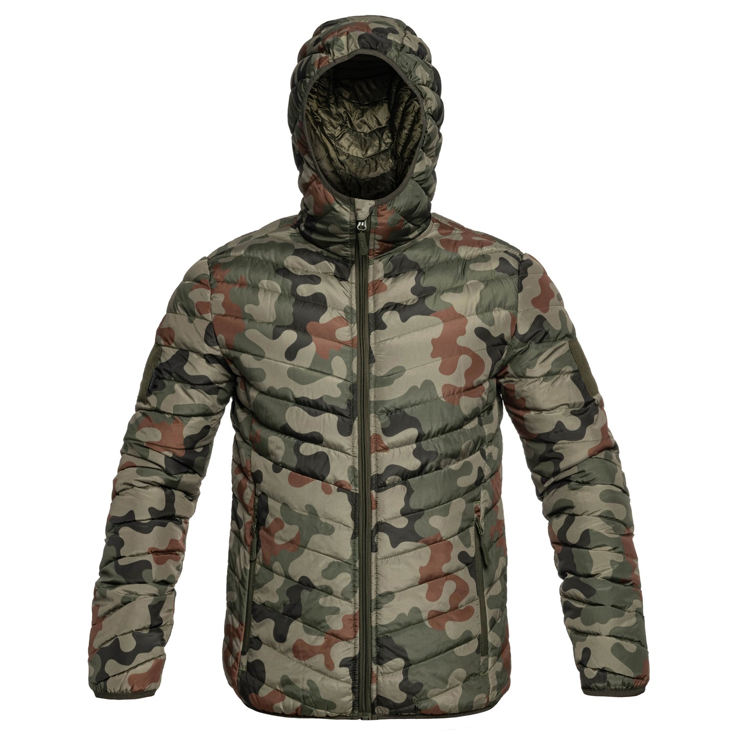Kurtka puchowa dwustronna Texar Reverse - Olive/wz.93 Pantera PL Woodland