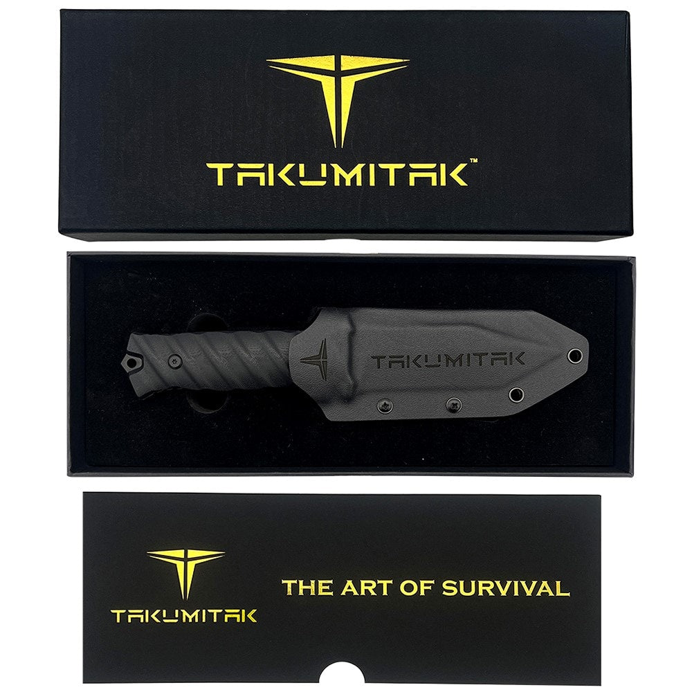 Nóż Takumitak Fulcrum - Black/Black