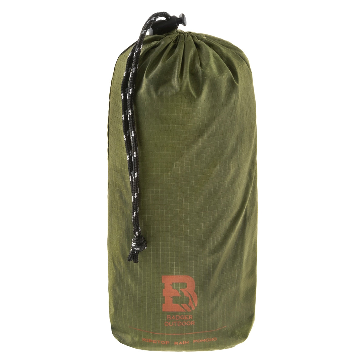 Ponczo Badger Outdoor Rain Poncho Ripstop - Olive