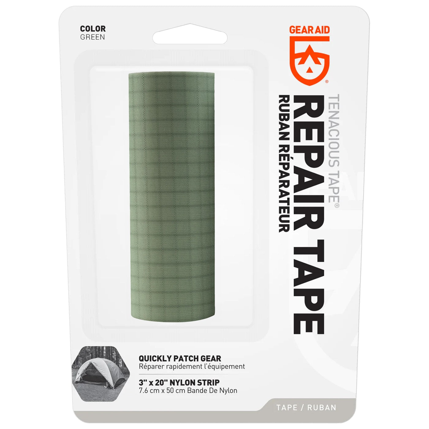 Taśma naprawcza Gear Aid Tenacious Tape Repair Nylon - Green