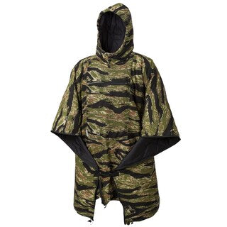 Ponczo Helikon Swagman Roll Climashield Apex z funkcją śpiwora - Tiger Stripe