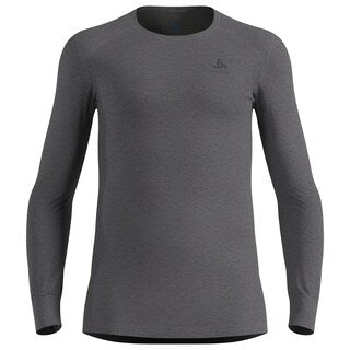 Koszulka termoaktywna Odlo Active Warm - Odlo Steel Grey Melange