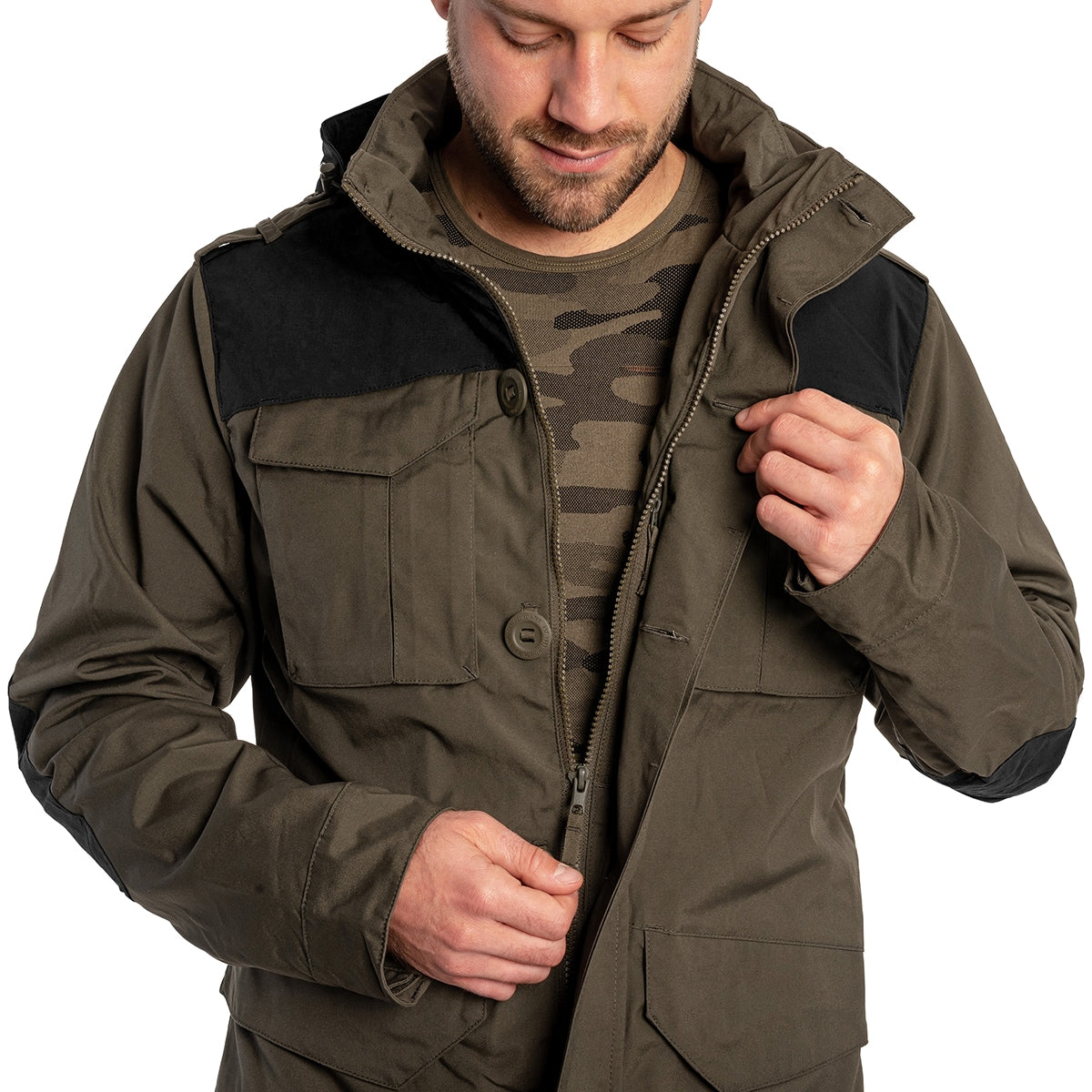 Kurtka Helikon M65 Covert - Green Black