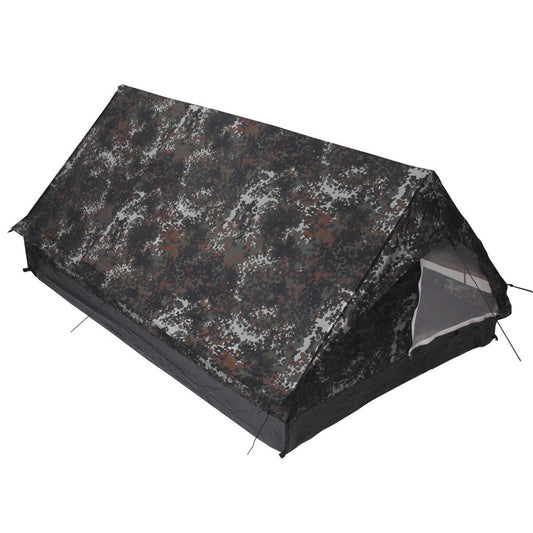 Namiot 2-osobowy MFH Minipack - Flecktarn