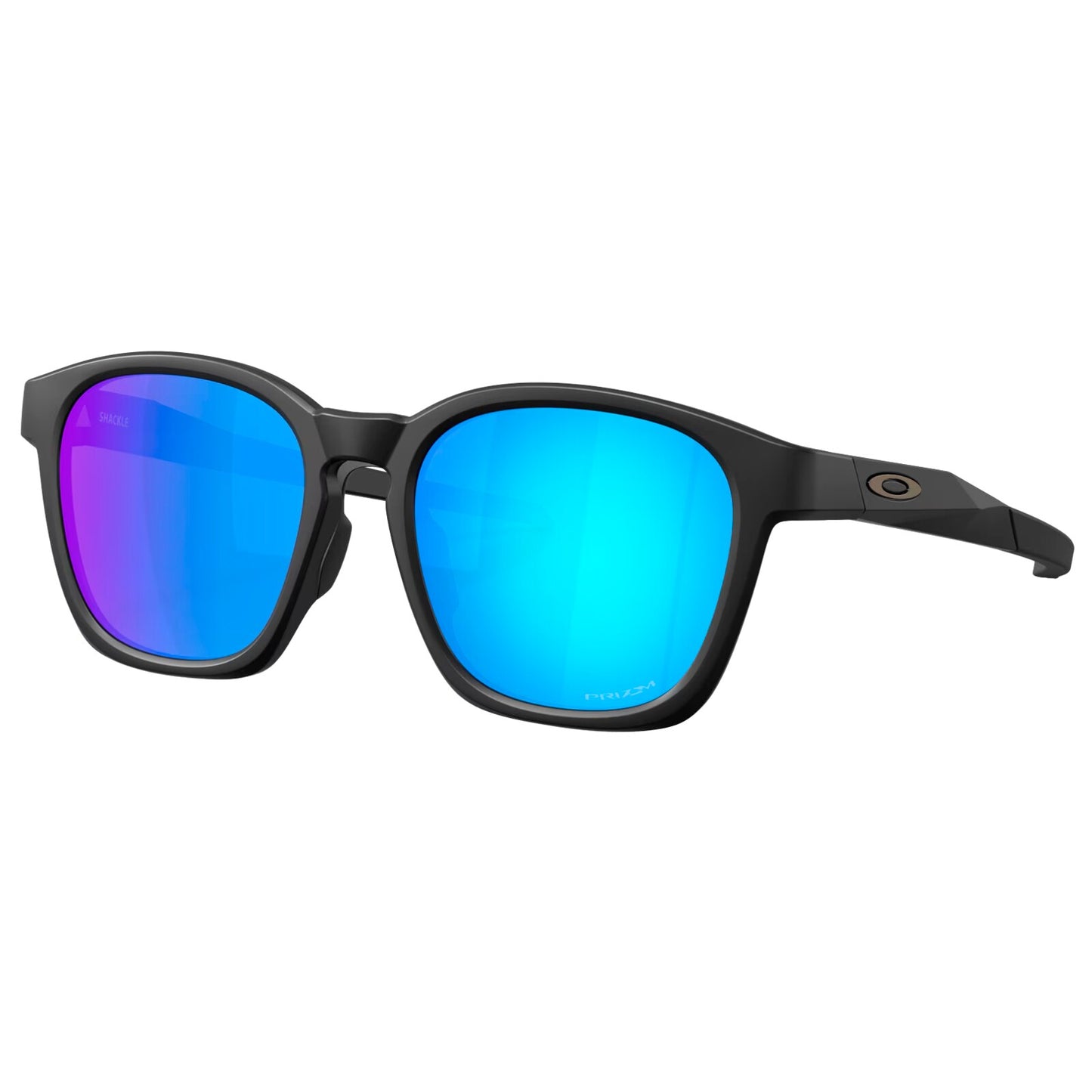 Okulary przeciwsłoneczne Oakley Shackle - Matte Black/Prizm Sapphire