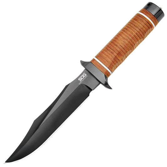 Nóż wojskowy SOG Super Bowie - Brown