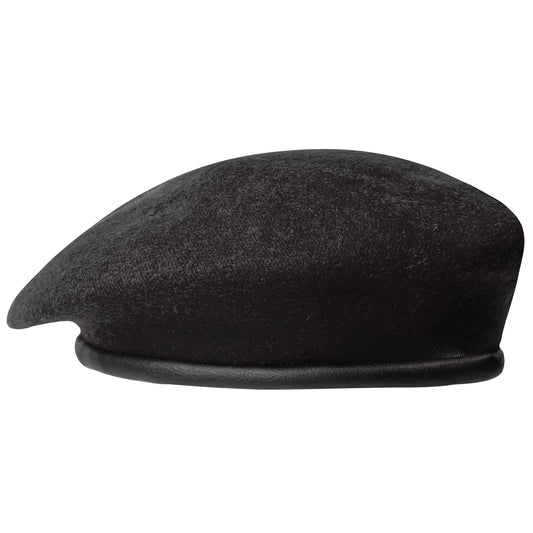 Beret BB-TEX tłoczony - Czarny