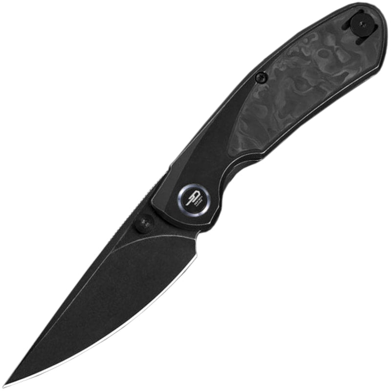Nóż składany Bestech Knives Lito - Black Stonewash/Titanium Carbon Fiber