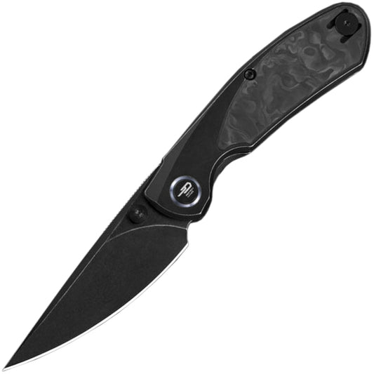 Nóż składany Bestech Knives Lito - Black Stonewash/Titanium Carbon Fiber