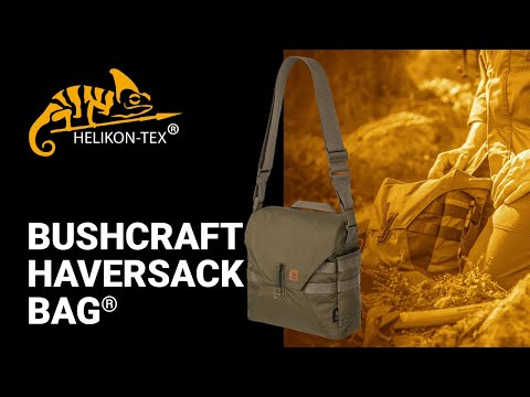 Torba Helikon Bushcraft Haversack 8 l - Olive Green / Czarna