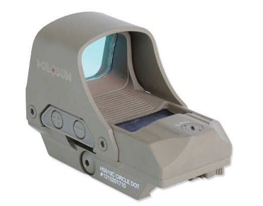 Kolimator Holosun HS510C Open Reflex Multi Reticle Solar Panel - FDE