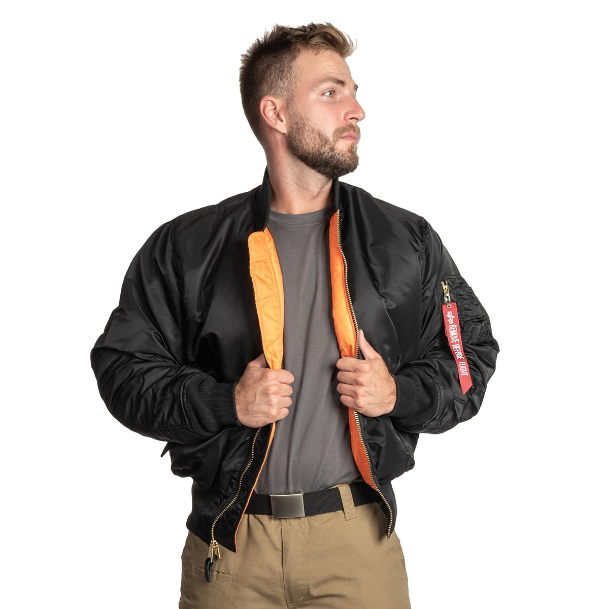 Kurtka Alpha Industries MA-1 Flyers - Black