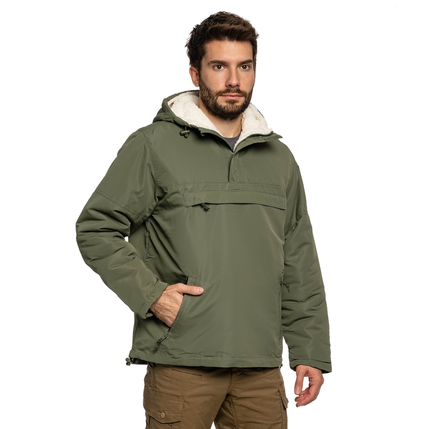 Kurtka Brandit Sherpa Windbreaker - Olive