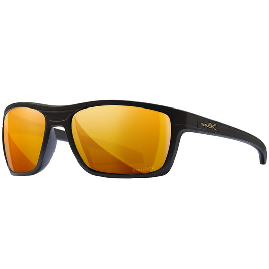 Okulary Wiley X Kingpin Captivate Polarized - Bronze Mirror/Matte Black