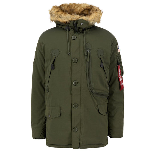 Kurtka Alpha Industries Polar Jacket - Dark Green