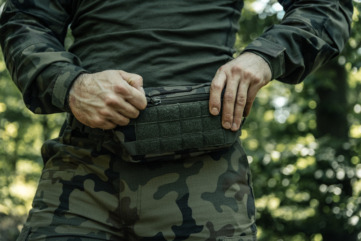 Nerka Mil-Tec Fanny Pack MOLLE - wz.93 Pantera PL Woodland