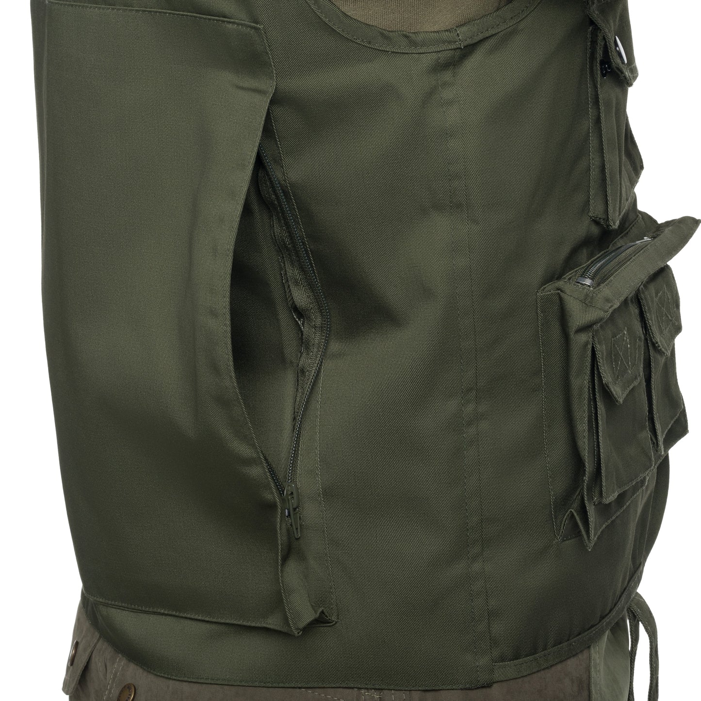 Bezrękawnik Mil-Tec Hunt & Fishing Mesh - Olive