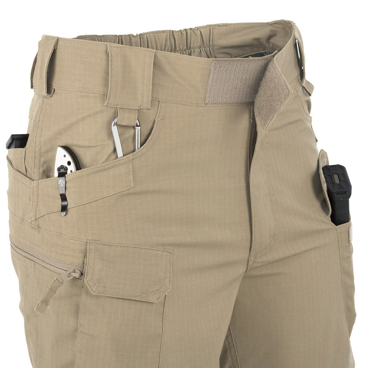 Szorty Helikon PoliCotton Rip-Stop UTS 6" - Khaki
