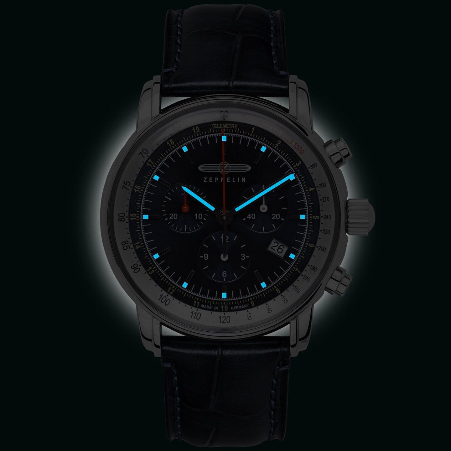 Zegarek Zeppelin LZ14 Marine 8888-3 Quartz