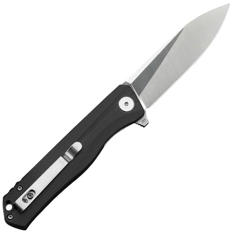 Nóż składany Petrified Fish Forward PF-818 DS - Black/Satin
