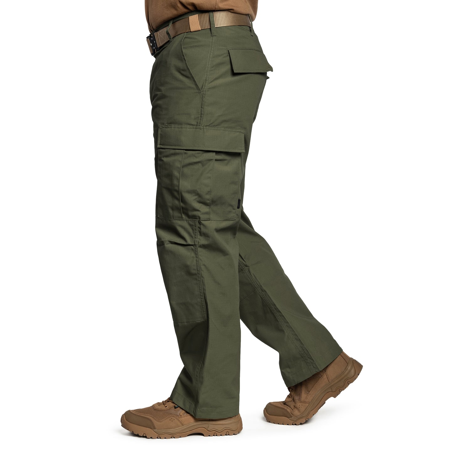 Spodnie Helikon BDU PolyCotton Rip-Stop - Olive Green