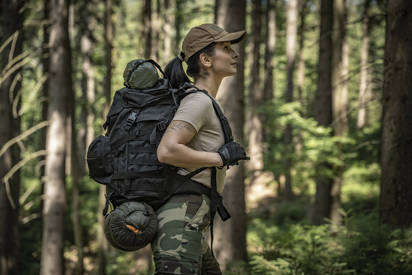 Plecak Badger Outdoor Hilltop 55 l Black