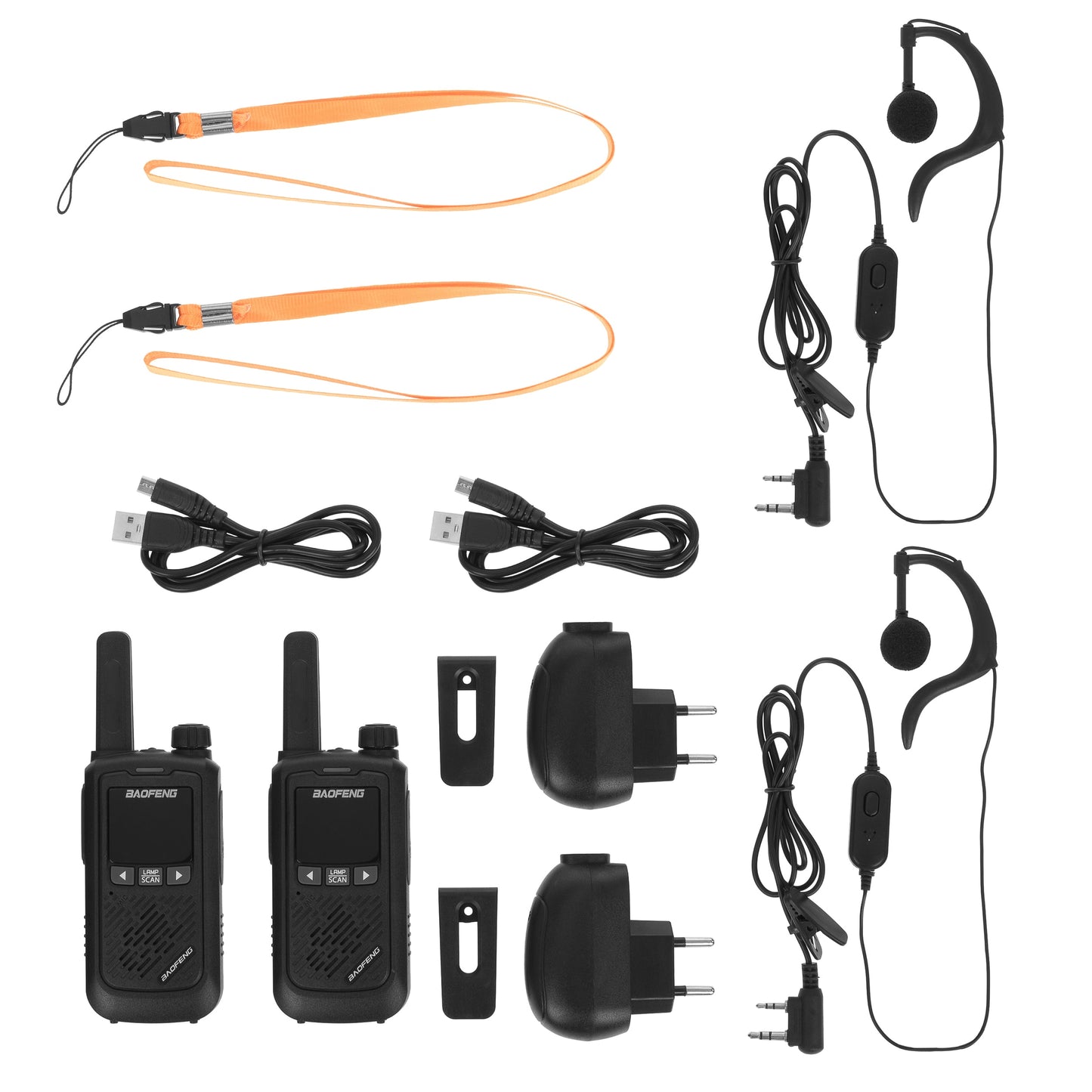 Radiotelefon Baofeng BF-T17 czarny - 2 szt.